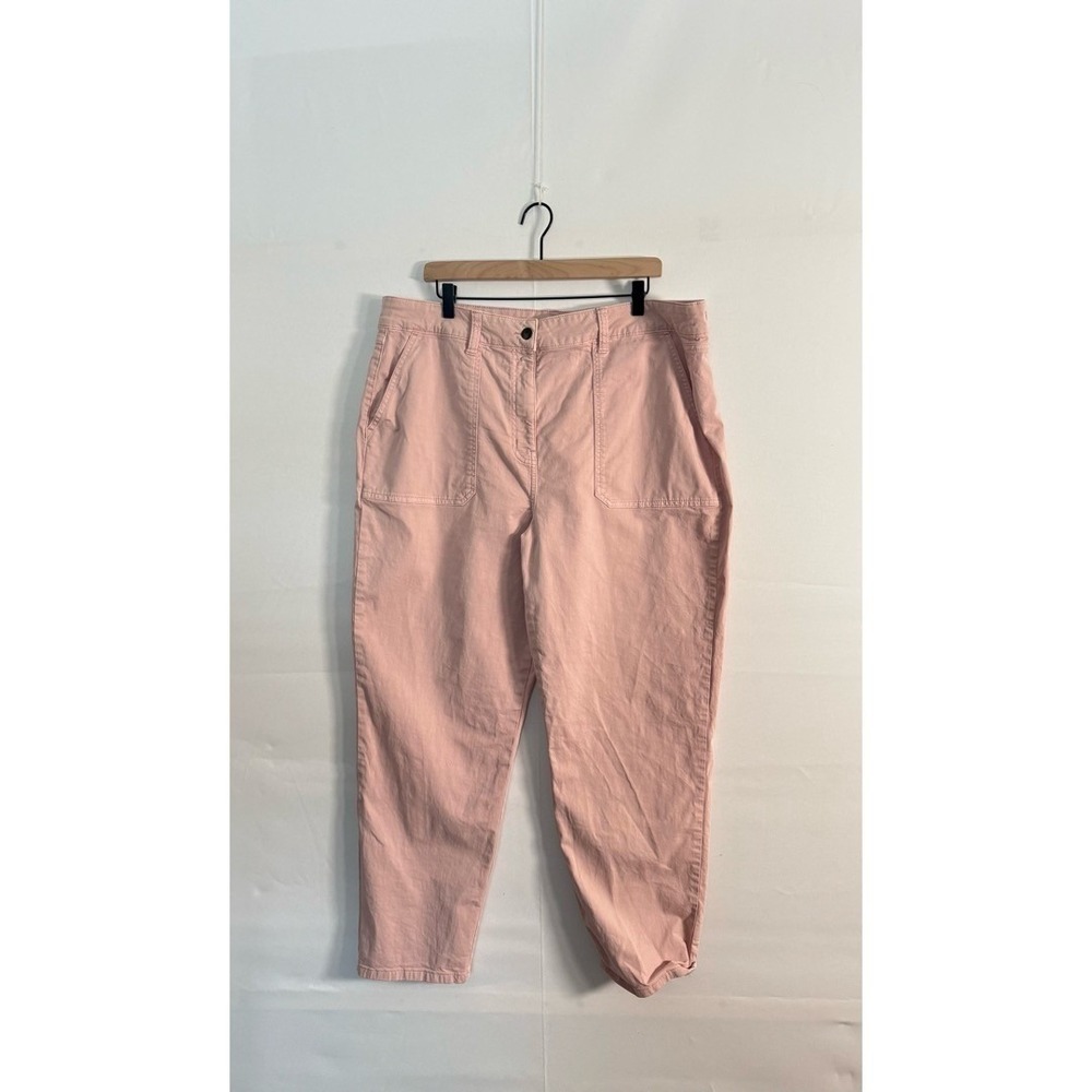 Boden • Pink Utility Patch Pocket Pants Womens US 16‎ High Rise
